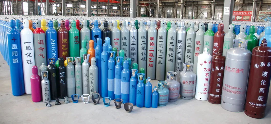 10L Medical Oxygen cylinder with Cap and Valve